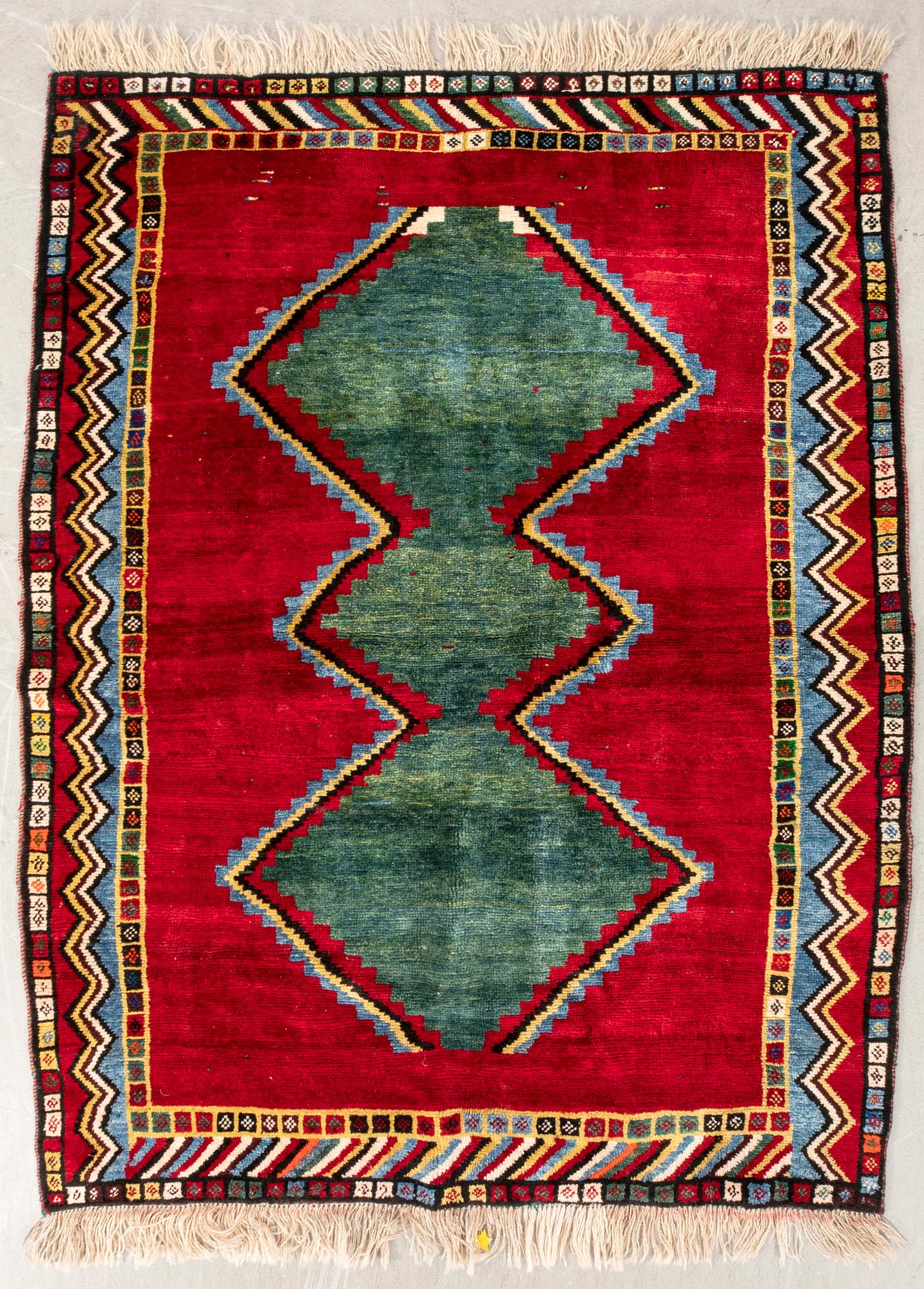 Rug Gabbeh approximately 202x140 cm.
