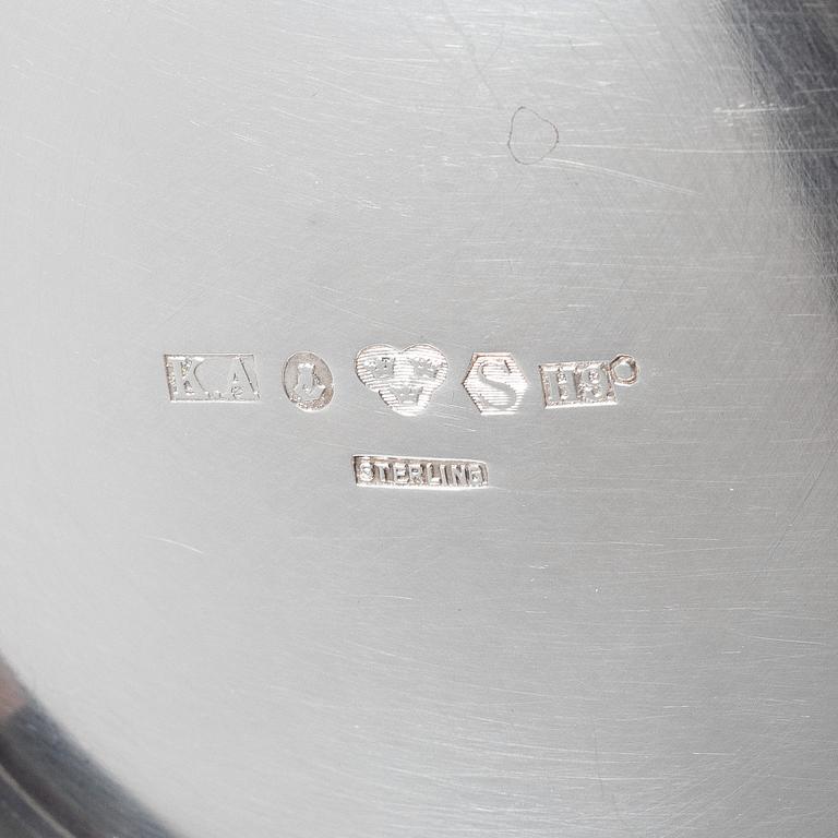 Karl Anderson, Bowl, silver, Stockholm 1958.