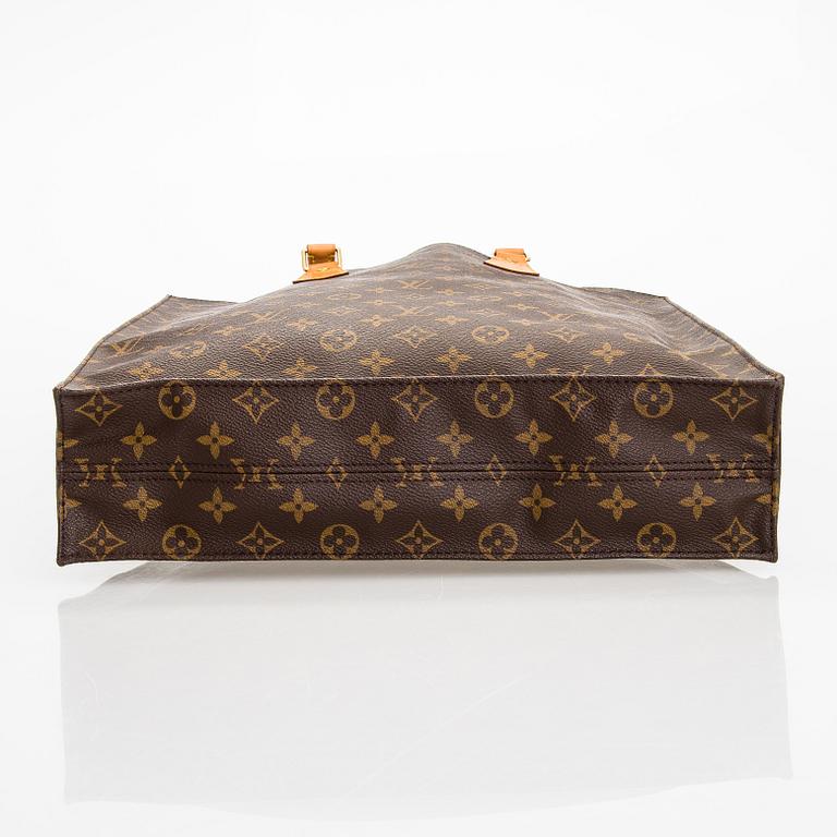 Louis Vuitton, Monogram Canvas 'Sac Plat Tote' Bag.