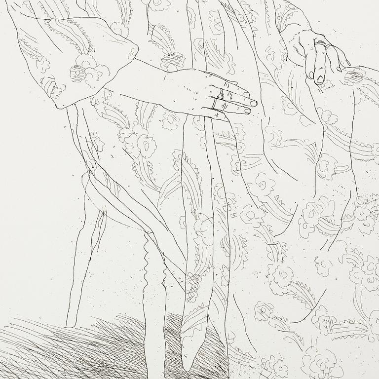 David Hockney, "Celia".