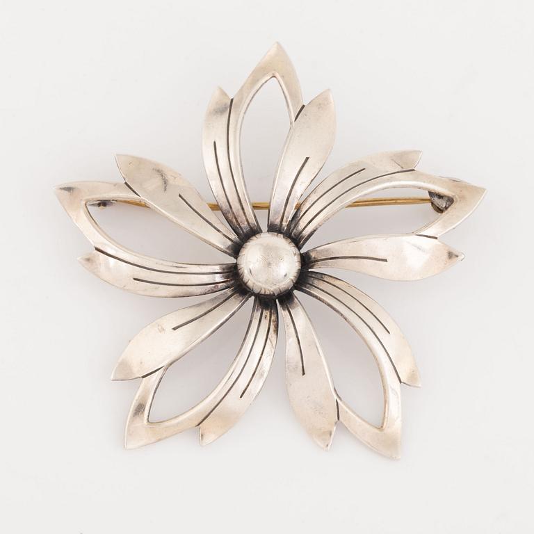 Nils Erik From, brosch, sterlingsilver, Danmark.