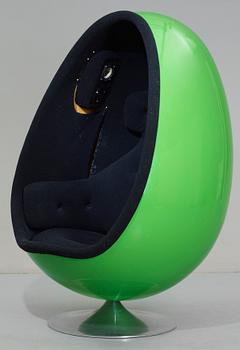 FÅTÖLJ, "Ovalia", Henrik Thor-Larsen, Torlan, Staffanstorp, 1960-70-tal.