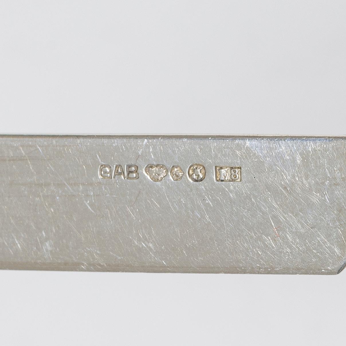 Cutlery service, 52 pieces, silver, "Vasa", GAB, Stockholm, 1931-54.