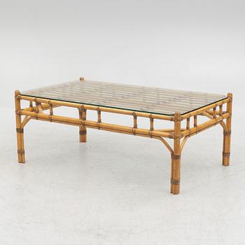 Soffbord, samt fåtöljer, ett par, Sverige, 1900-talets andra hälft.