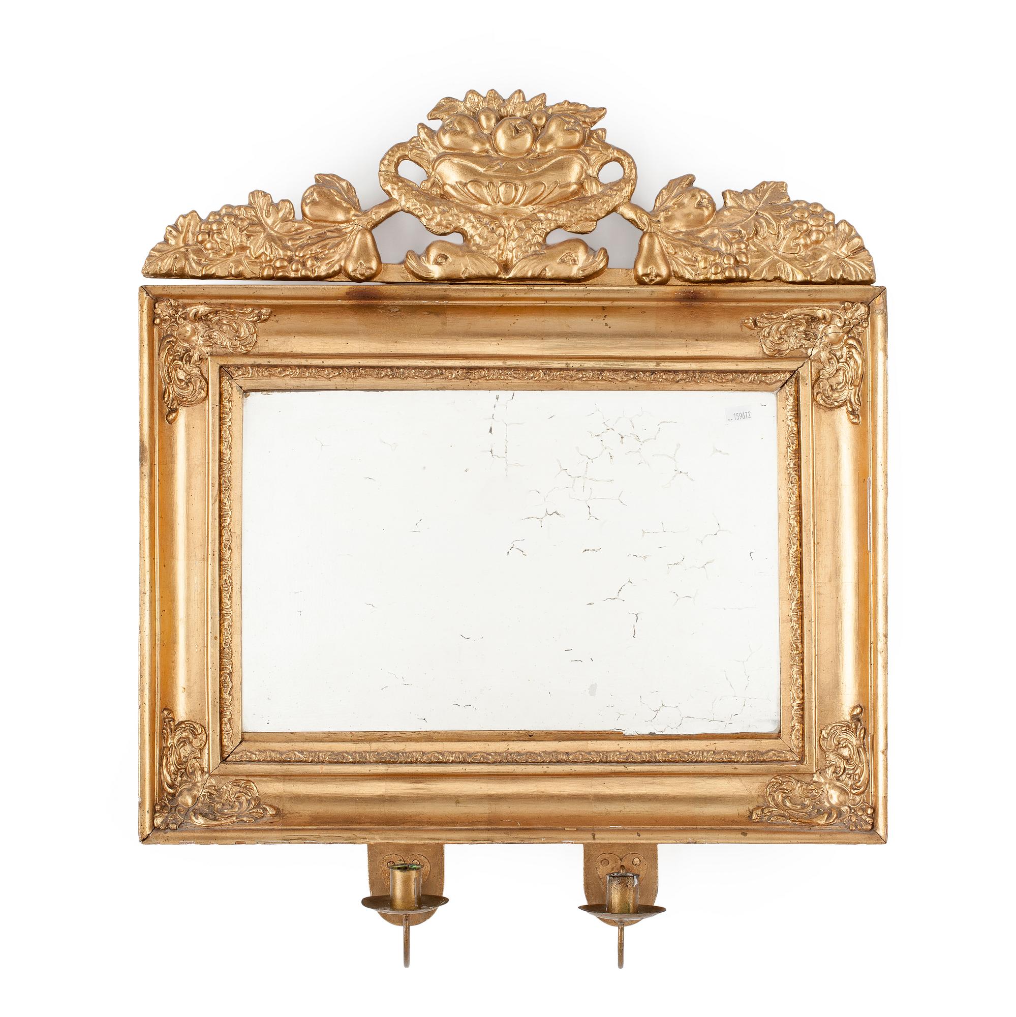 SPEGELLAMPETT, sent 1800-tal.