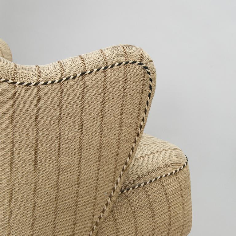 Flemming Lassen, fåtöljer, ett par, tillverkad av Asko 1952-1956.