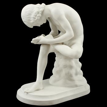FIGURIN, parian, Gustafsberg, 1920.