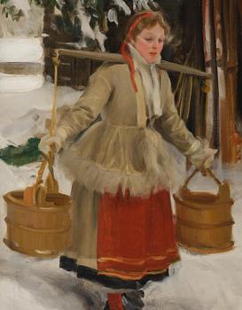 Anders Zorn, "Hämta vatten" ("The Water Pails").