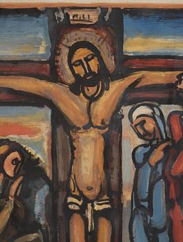 Georges Rouault, "Christ en Croix".