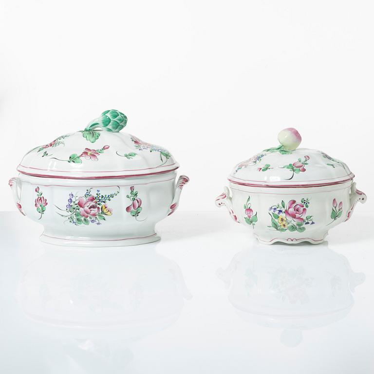 Servisdelar, 121 st, Lunéville, Frankrike, 1900-tal.