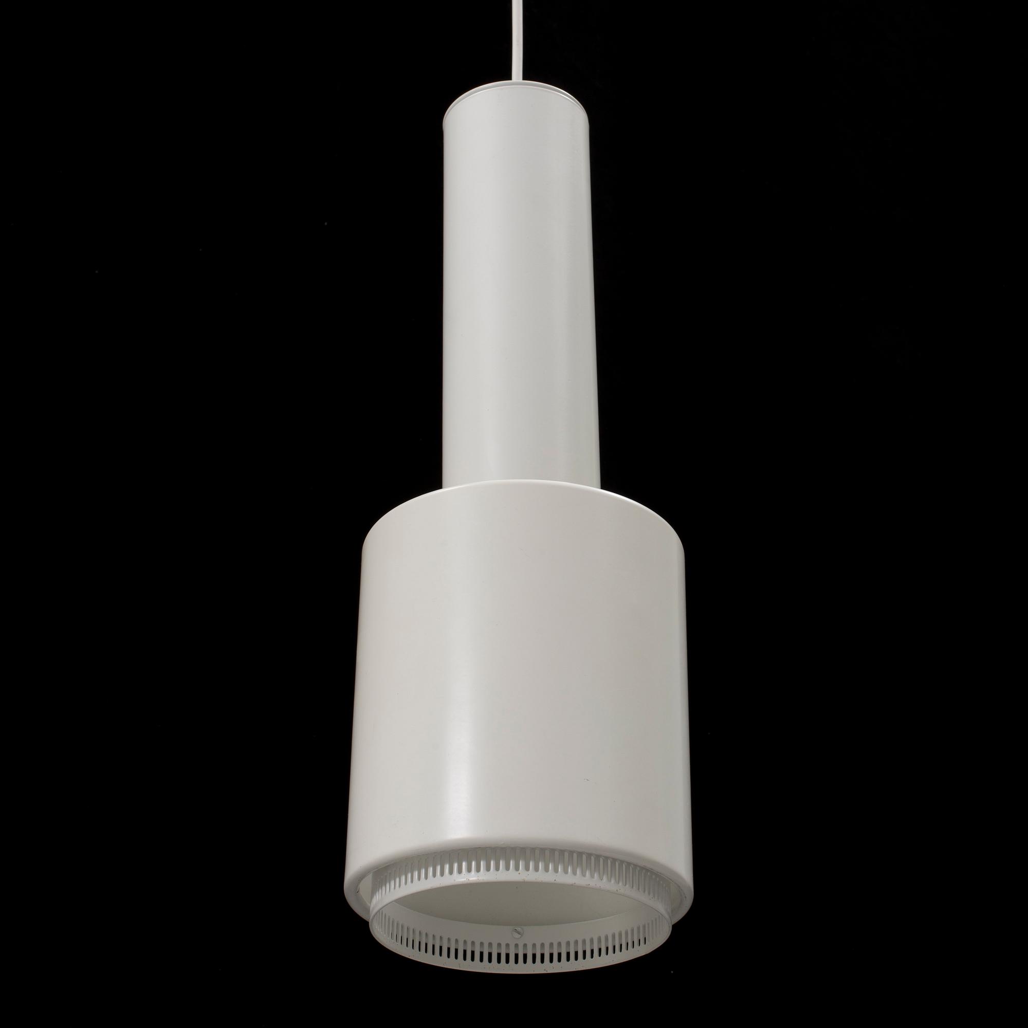 A "Hand grenade" ceiling light by Alvar Aaalto for Artek.