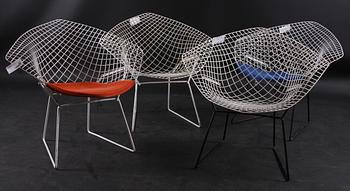 STOLAR 6 st. "Diamond chair", design Harry Bertoia.