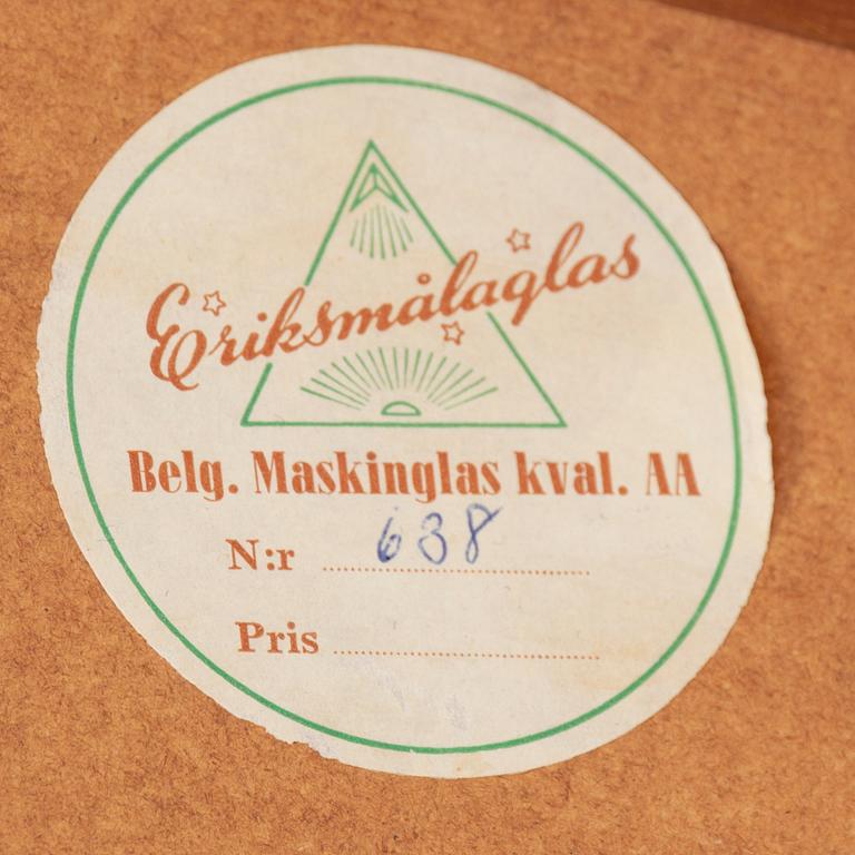 A teak mirror from Eriksmålaglas, 1960's.