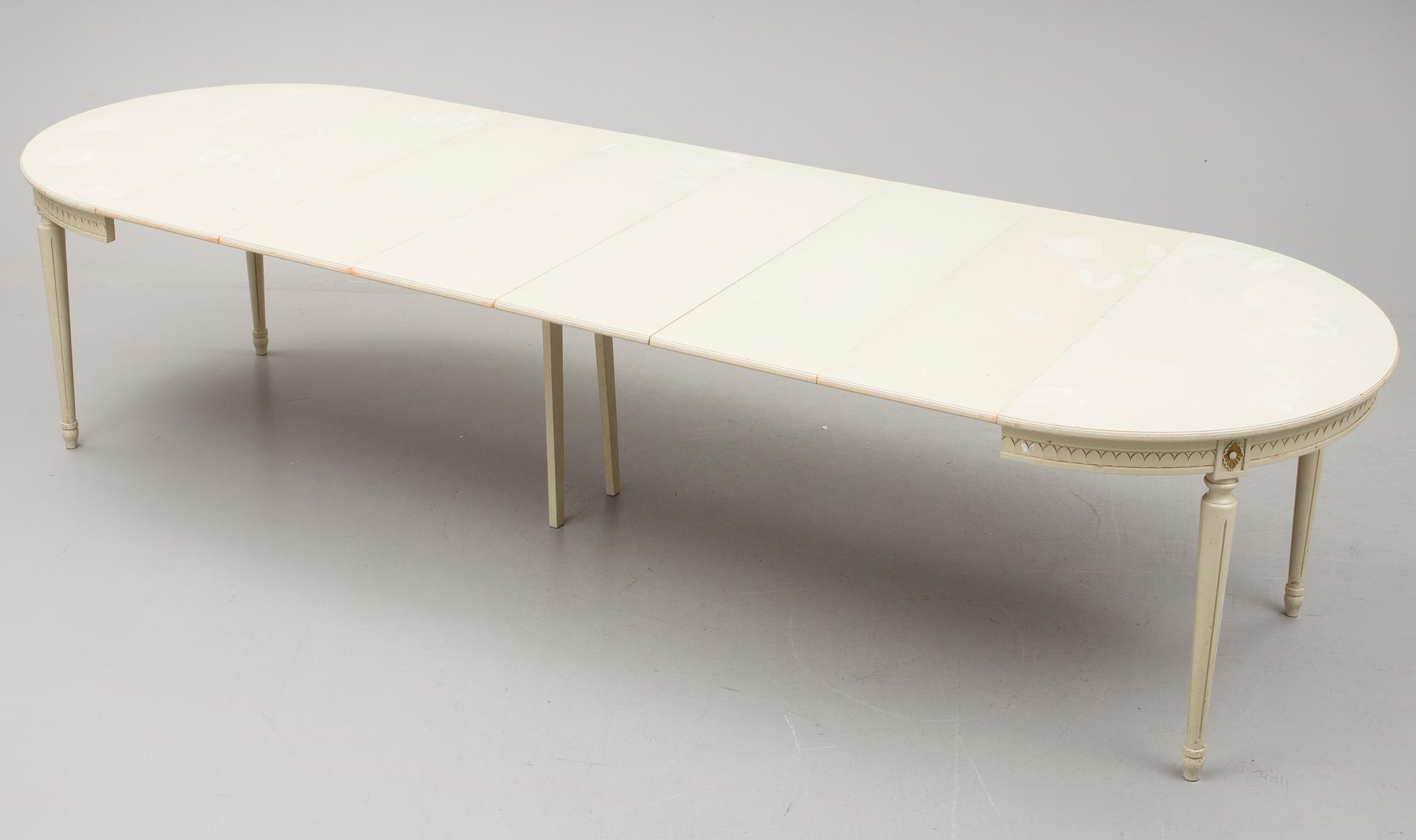 MATBORD, Gustaviansk stil, 1900-talets andra hälft.