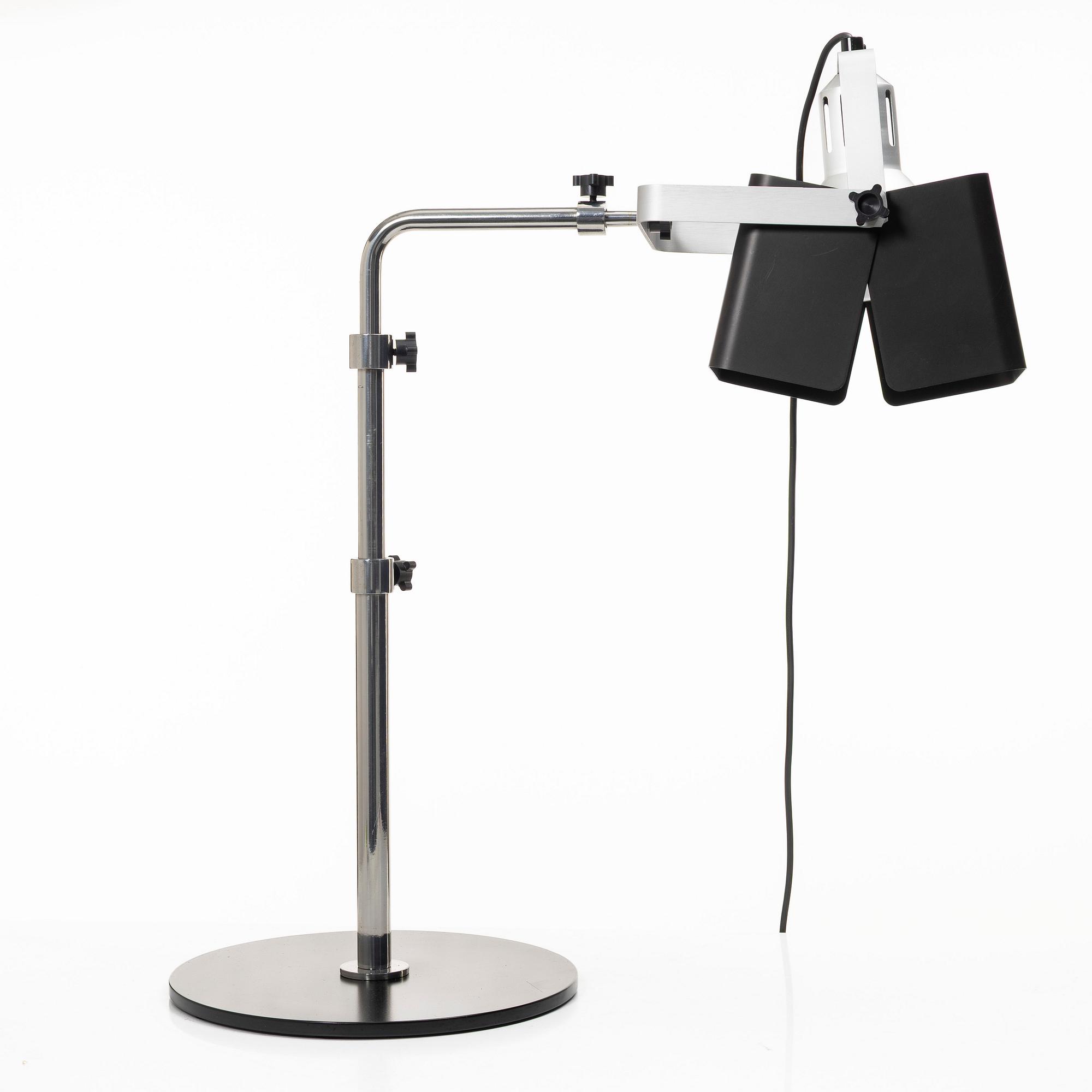 Yrjö Kukkapuro, a 'YK100B'  table lamp, Blond, 2020's.
