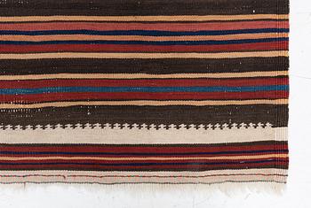 Rug, Kelim, semi-antique, approx. 272 x 155 cm.