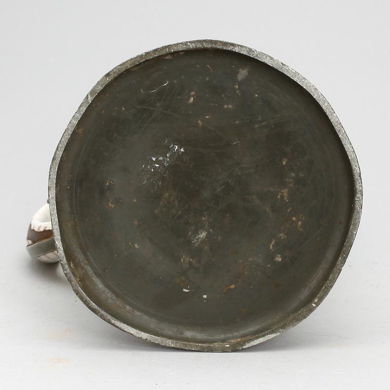 STOP, fajans och tenn, Tyskland, 1700/1800-tal.