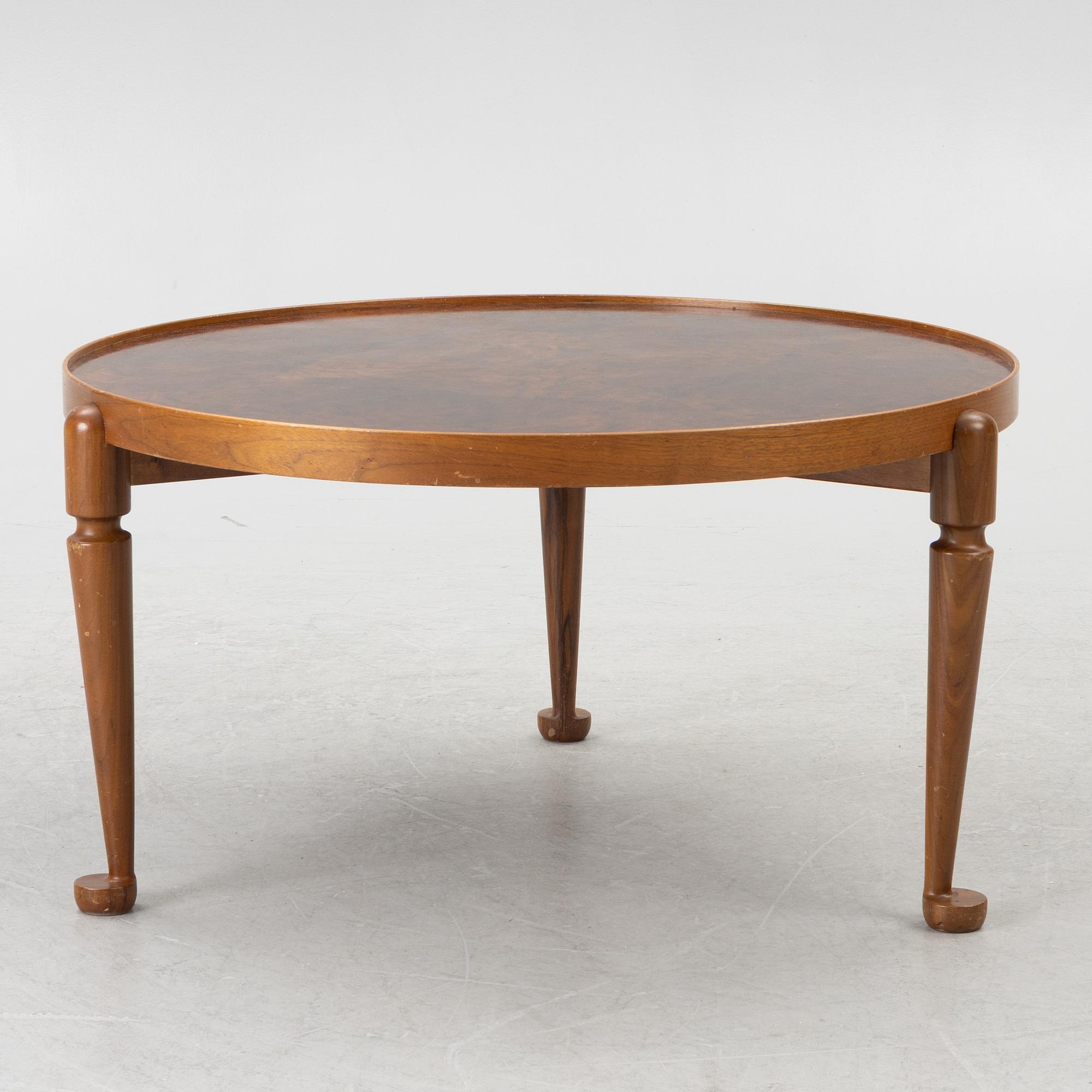 Josef Frank, soffbord, mindre variant av modell 2139, Firma Svenskt Tenn, före 1985.