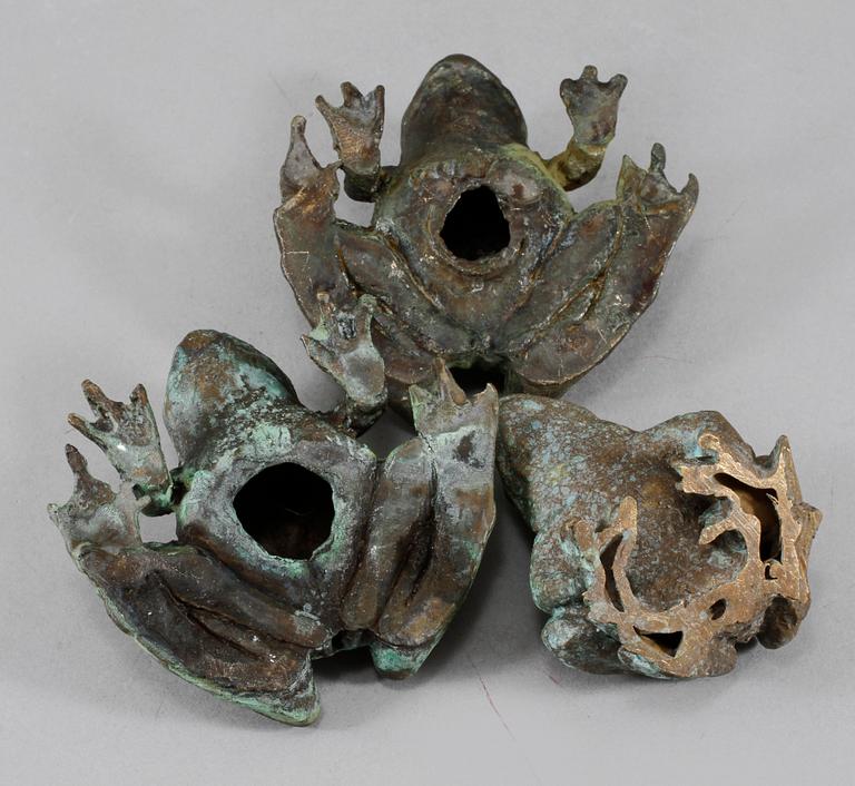 FIGURINER, 3 st, brons, 1900-tal.