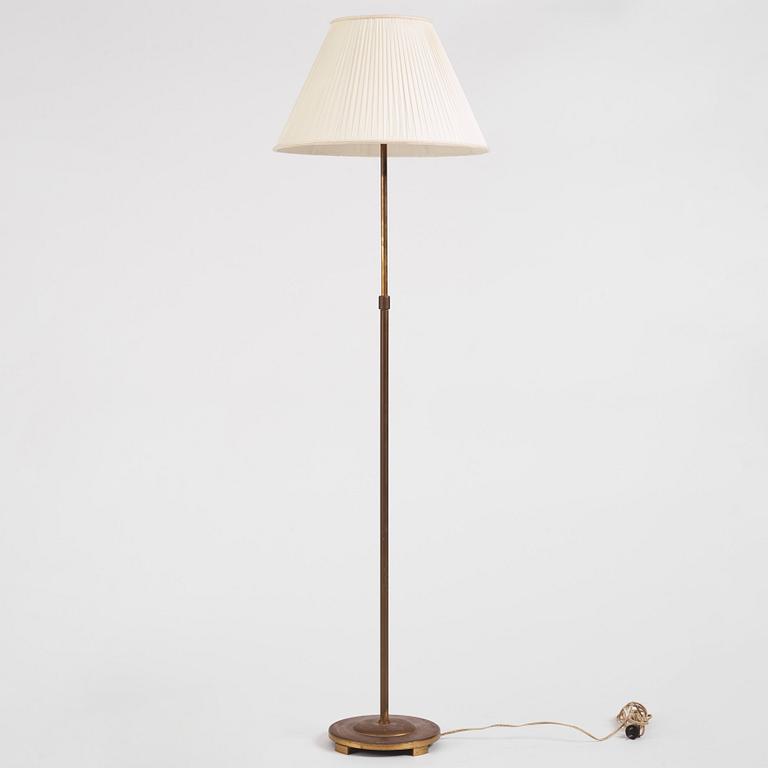 Erik Tidstrand, a model "29676" floor lamp, Nordiska Kompaniet, Sweden, 1930-40-tal.