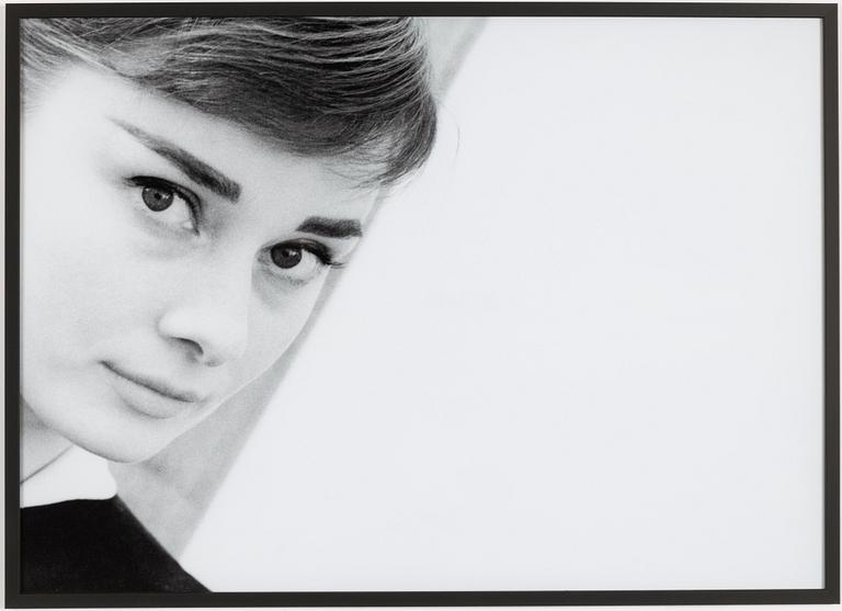 Per-Olow Anderson, "Audrey Hepburn photographed 1955 in Italy during the Paramount production...".
