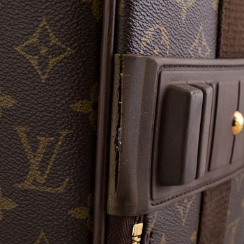 LOUIS VUITTON,  "Pégase 55", carry on suitcase on wheels.