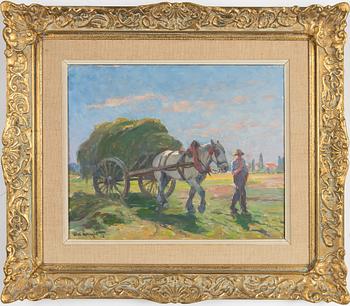 Alexander Langlet, Hay Harvesting.