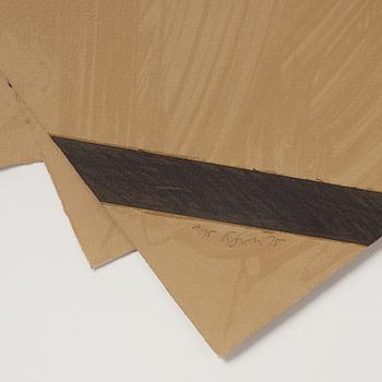 Richard Smith, collage/multipel. Signerad och daterad 1975. Numrerad 69/75.