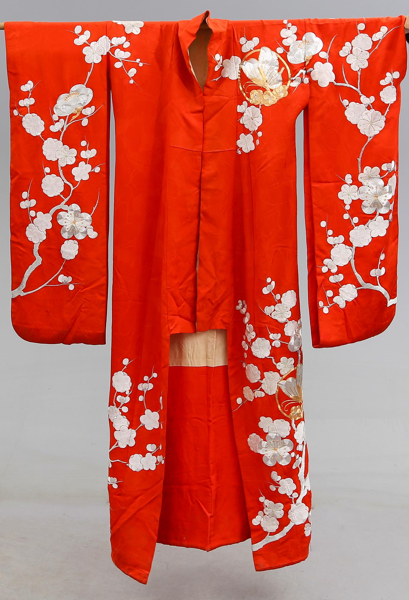 KIMONO, Japan, 1900-talets andra hälft.