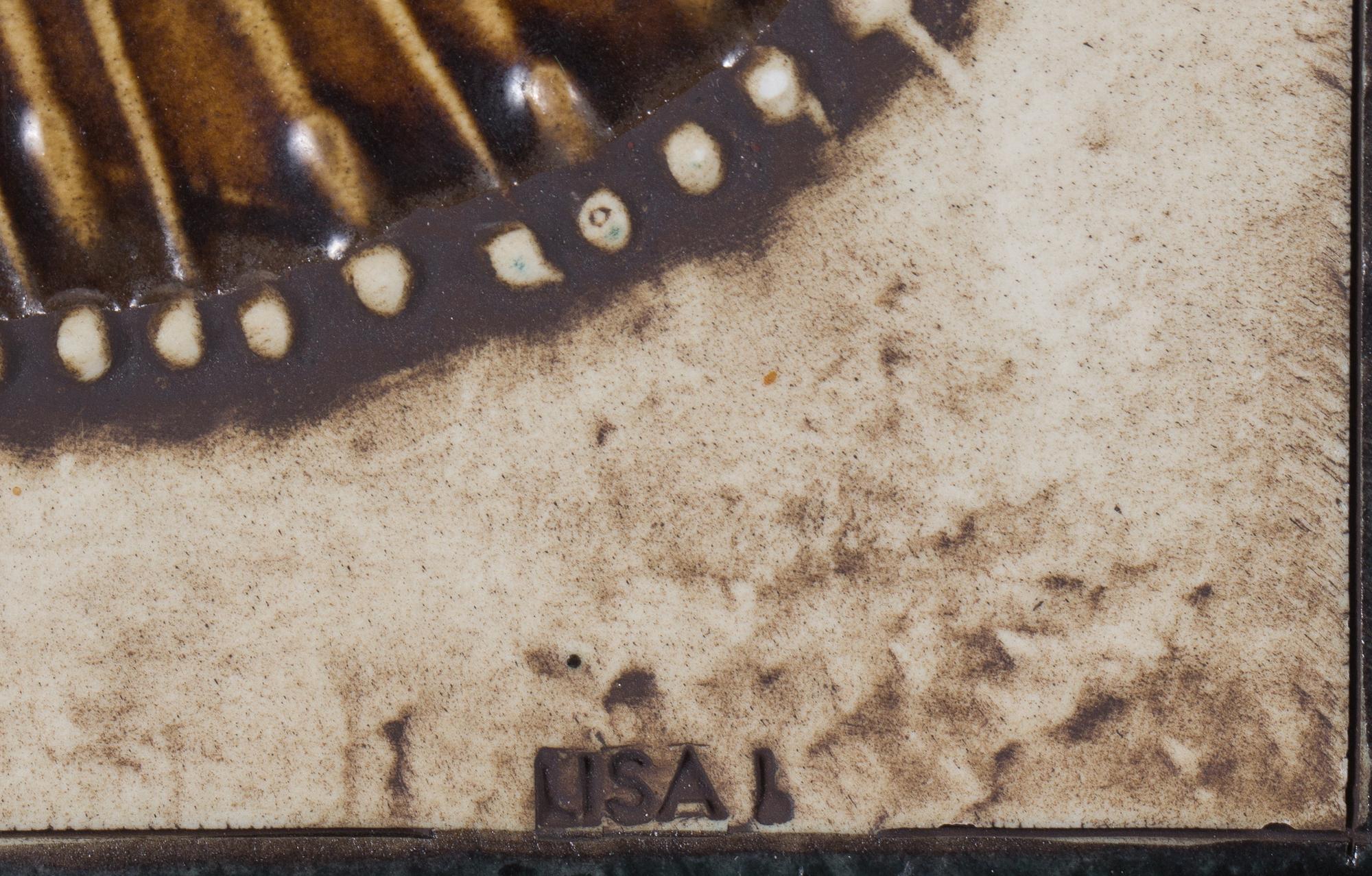 VÄGGPLATTOR, 2 st, Lisa Larson, Gustavsberg.