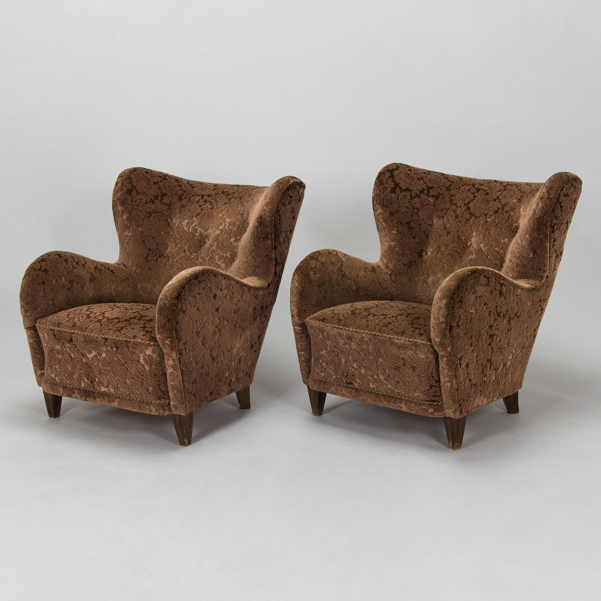 Nojatuolipari, 1900-luvun puoliväli.