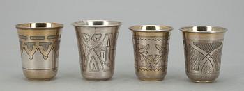 SUPKOPPAR 4 ST, Ryssland, 1900-talets början.