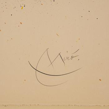 Joan Miró, "Ma de proverbis".