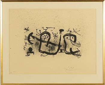 Joan Miró, "Ma de proverbis".
