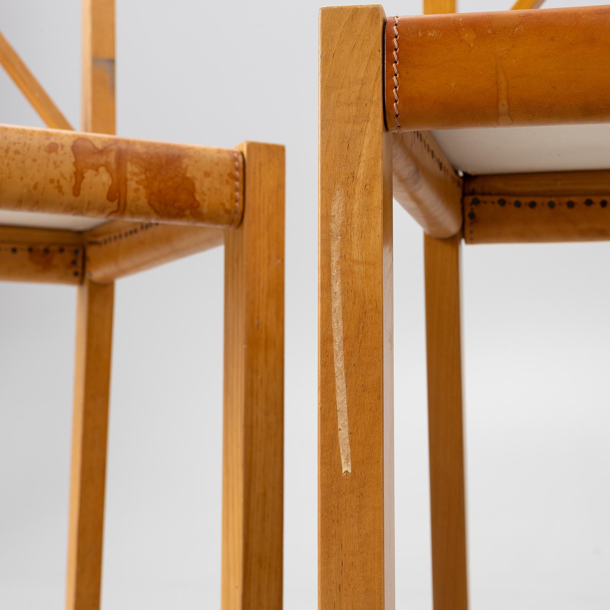 Mario Asnago & Claudio Vender, eight 'Moka' chairs, Flexform, Italy, 1990s.