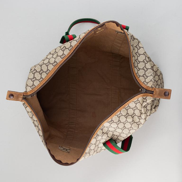 Gucci, monogram canvas shopper.