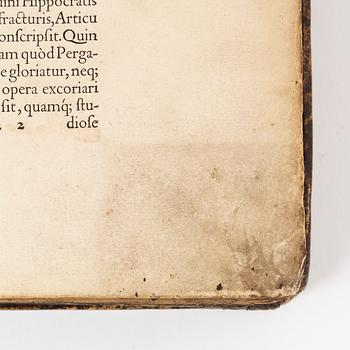 Andra och bästa upplagan av Vesalius’ anatomiska praktverk, 1555.