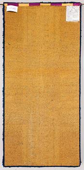 RITVA PUOTILA, ryijymatto, Finnrya. Noin 143x63 cm.