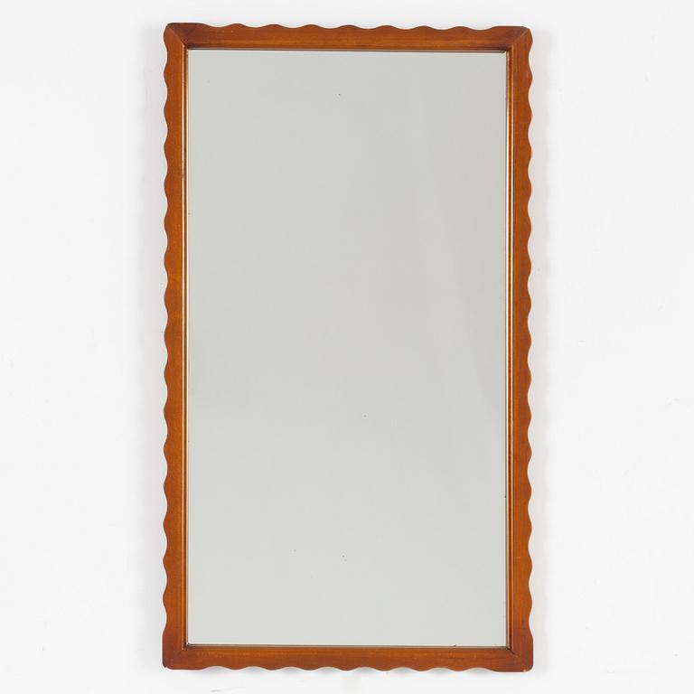 Mirror, Swedish modern, Fröseke, 1940s.