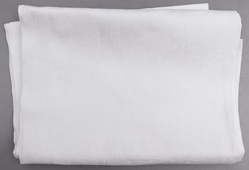 DUK, linnedamast, 1900-tal. Ca 250 x 175 cm.