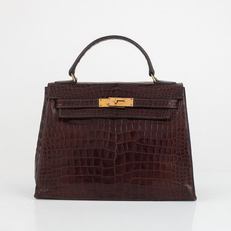 Hermès, väska "Kelly 28", 1960-tal.