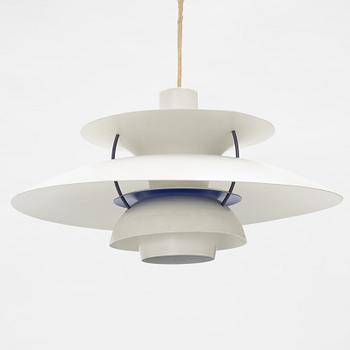 Poul Henningsen, a model 'PH 5 ceiling light, Louis Poulsen, Denmark.