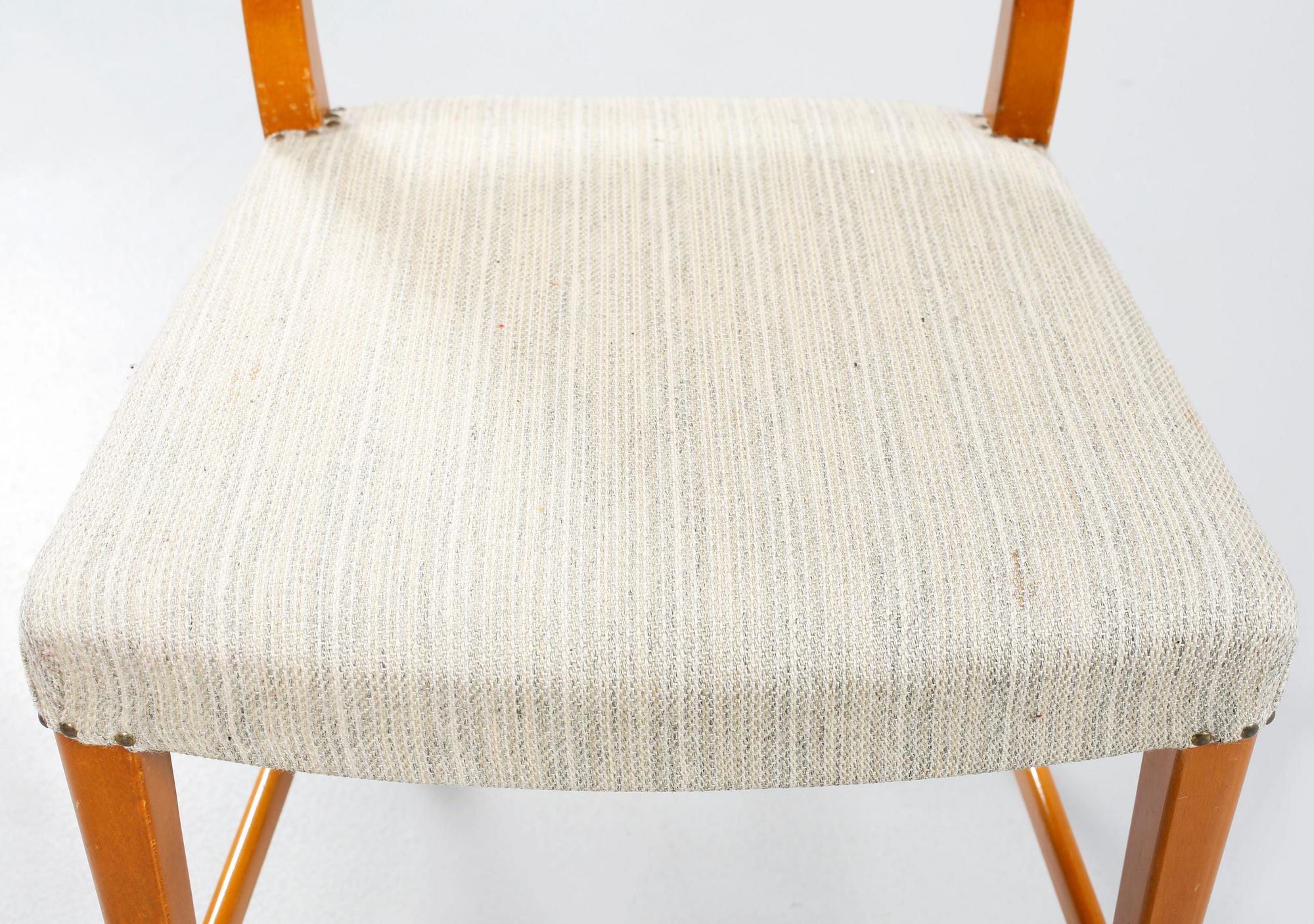 A chair, model "561-051" from the Futura-series, designed by David Rosén for A/B Nordiska Kompaniets verkstäder 1949.