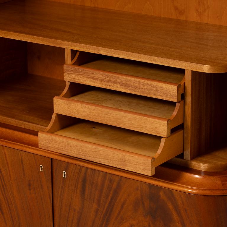 Cabinet, mahogany, Sweden, 1940s/50s.