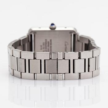 Cartier, Tank Solo, rannekello, 24 x 24 (31) mm.