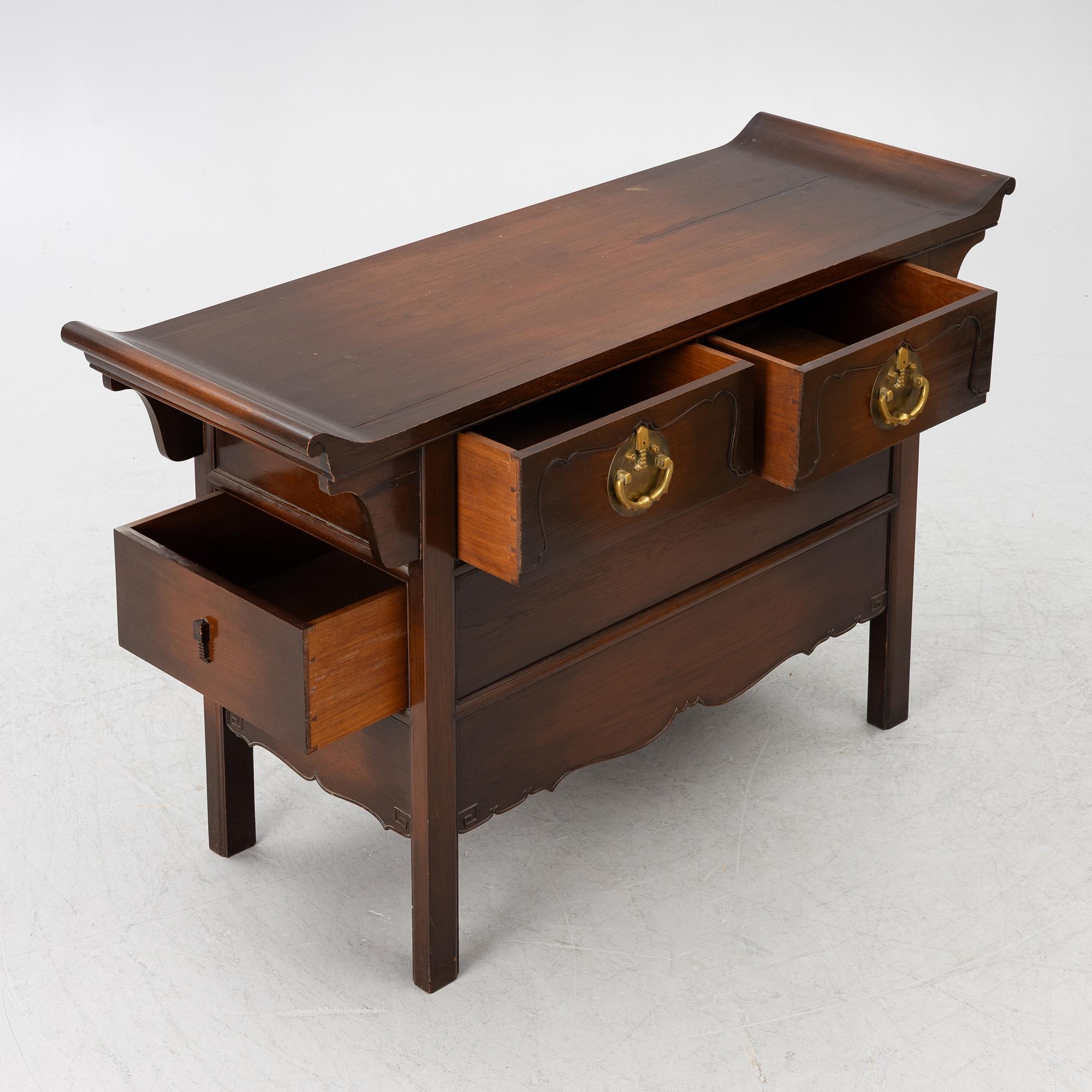 An altar table, China, 20th century.