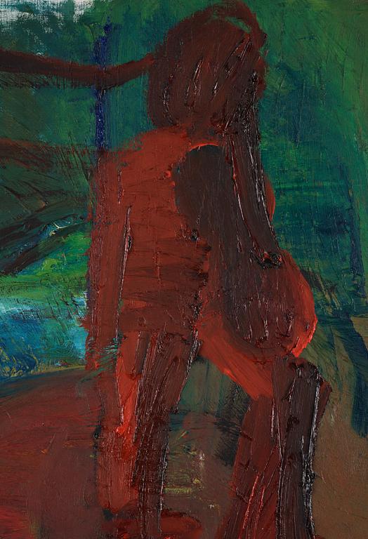 ERLAND CULLBERG, oil on canvas, signed.