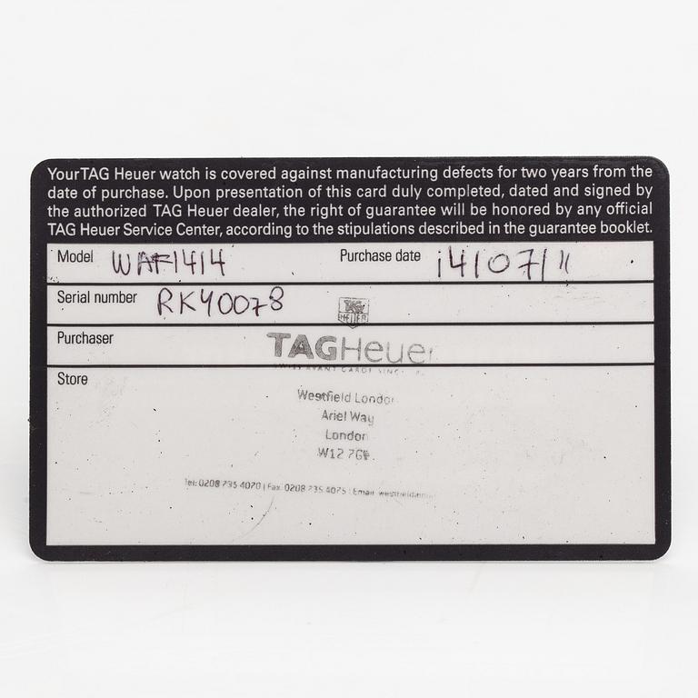 Tag Heuer, Aquaracer, armbandsur, 27 mm.