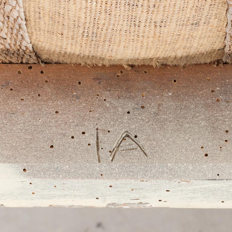 STOLAR, ett par, sengustavianska, Johannes Andersson, Lindome, en sign, omkring 1800.