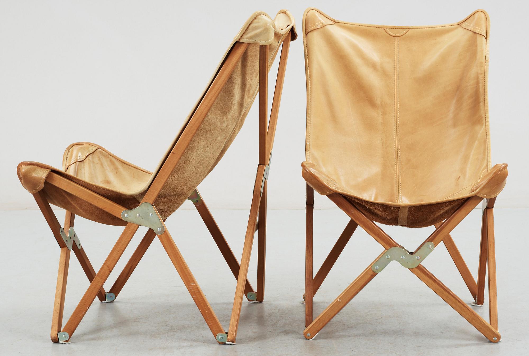 FÅTÖLJER, ett par, 1990-tal.